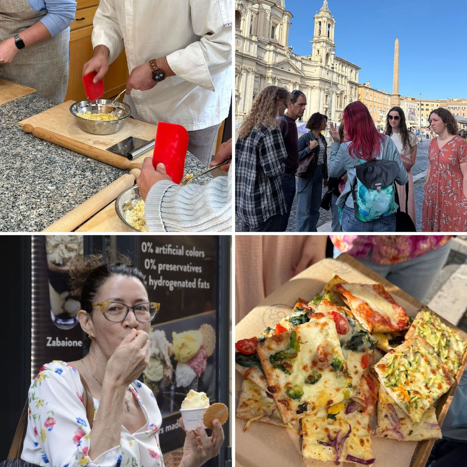 Gluten-free Italian dishes prepared for a celiac-safe food experience
